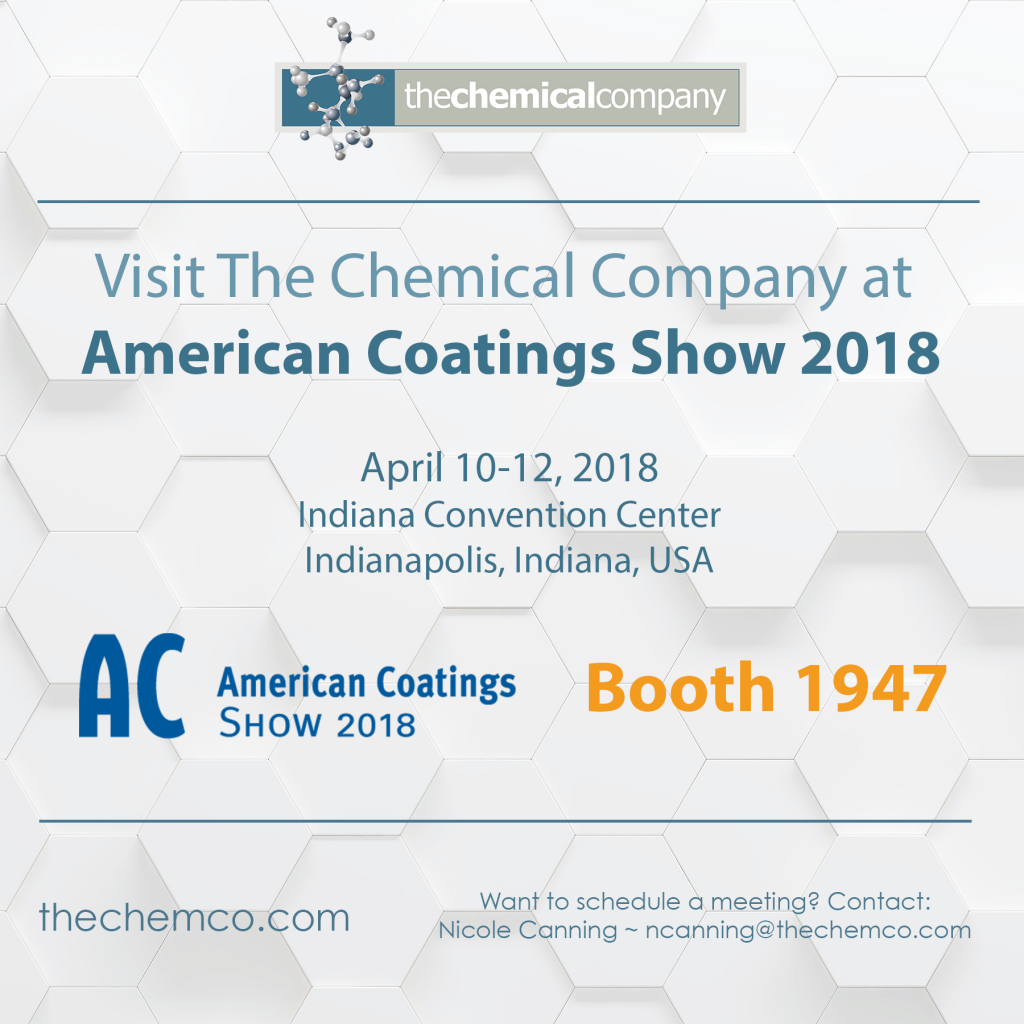 Coatings Show 2018 - The Chemical Company