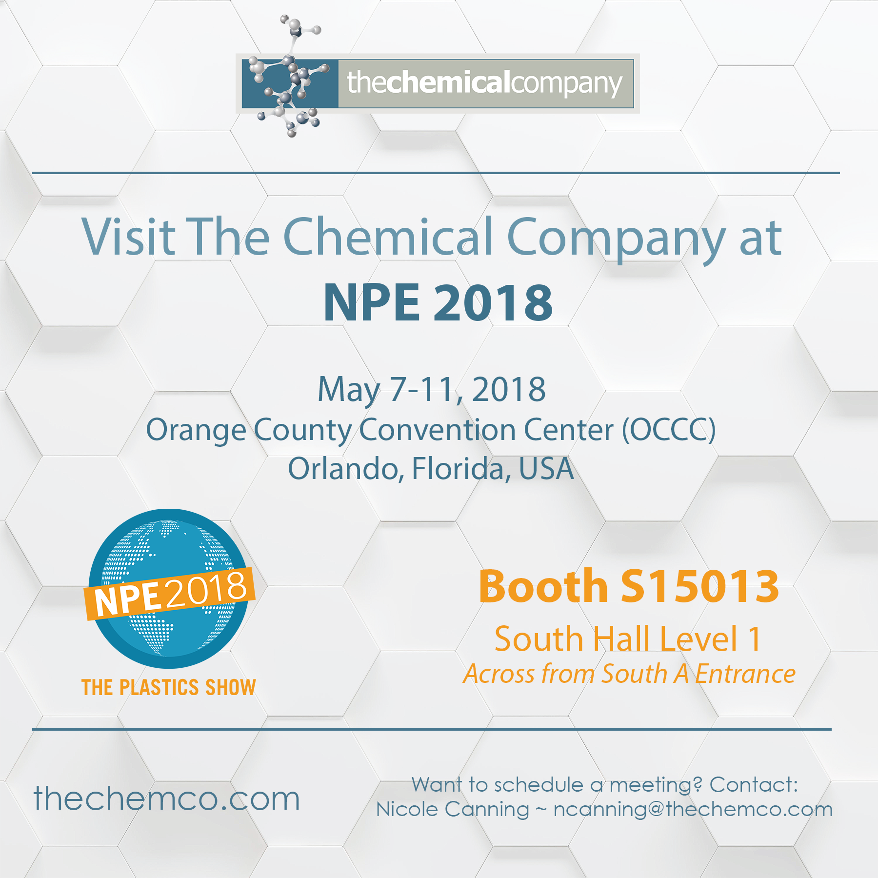 NPE 2018 - The Chemical Company